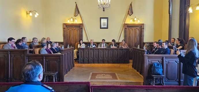 Pleno del Ayuntamiento de Ávila.