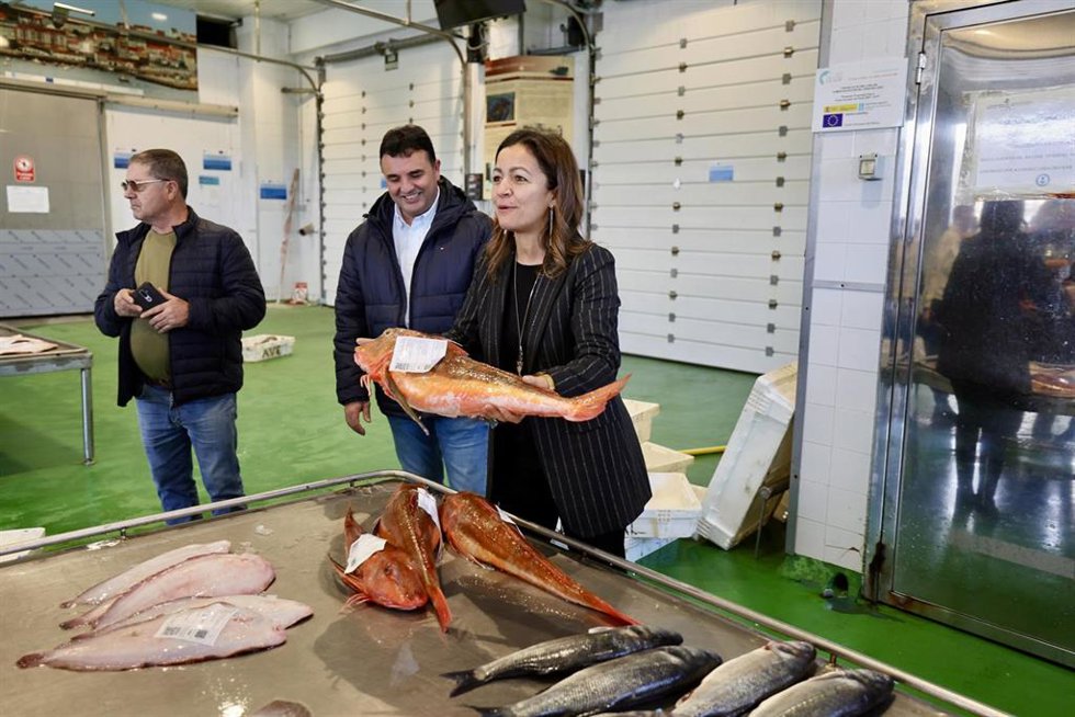 La conselleira do Mar, Marta Villaverde