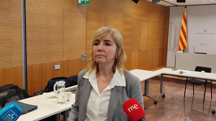 La directora general de Agricultura, Ganadería, Pesca y Alimentación de la Generalitat, Cristina Massot.