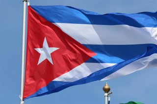 Archivo - Bandera de Cuba.