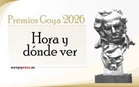 ¿A qué hora y dónde ver los Premios Goya 2026?