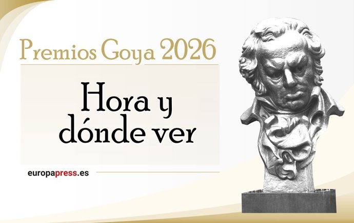 ¿A Qué Hora Y Dónde Ver Los Premios Goya 2026?