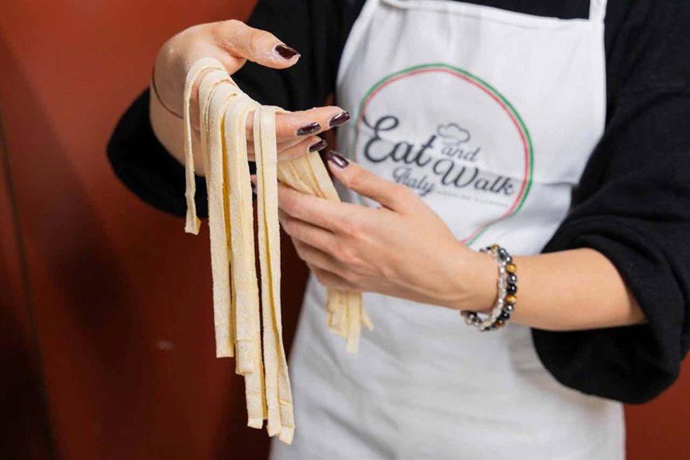 Clase de pasta y tiramisú romanos con degustación de limoncello