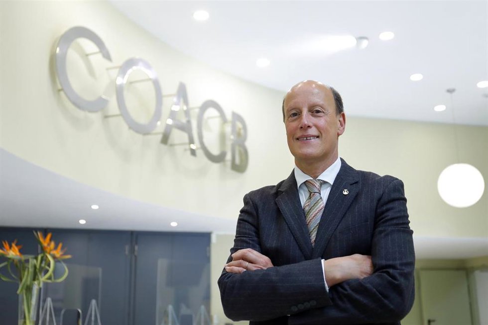 Archivo - El presidente del Collegi Oficial d'Agents Comercials de Barcelona (Coacb), Ricard Penas