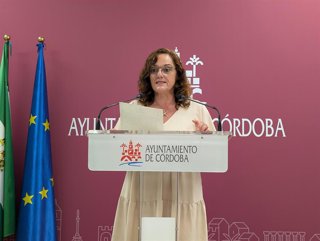 La edil del PSOE de Córdoba Isabel Bernal en imagen de archivo.