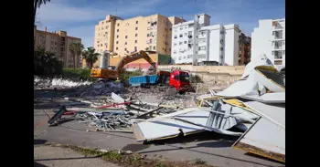 El Hospital Civil de Málaga reorganiza de forma temporal el aparcamiento en su recinto a partir del martes