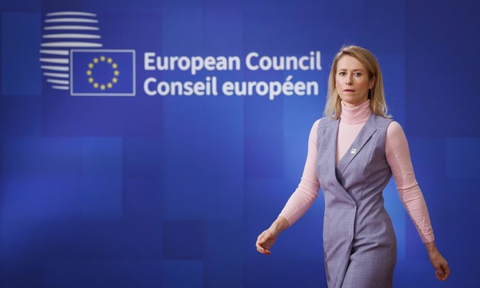 Archivo - December 18, 2025, Brussels, Belgium: EU High Representative for Foreign Affairs and Security Policy, Vice-President Kaja Kallas pictured at the arrivals ahead of an European council summit, in Brussels, Thursday 18 December 2025.