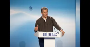 Feijóo ironiza sobre la situación económica de España: "Va como nunca solo para los jetas y Zapatero"