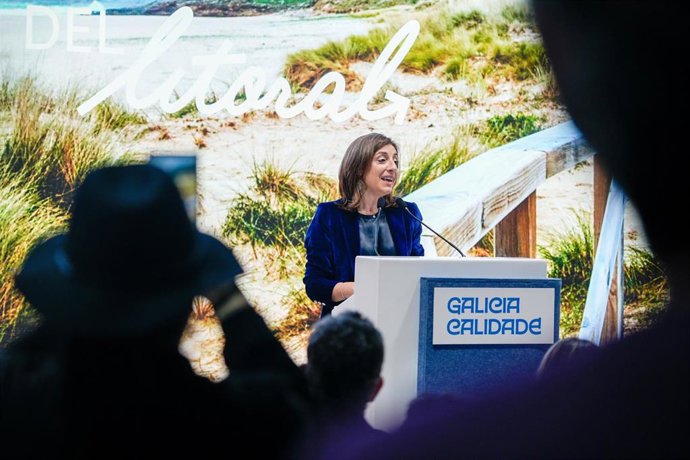 Archivo - La conselleira de Medio Ambiente e Cambio Climático, Ángeles Vázquez, en Fitur, a 22 de enero de 2026.