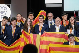 Alumnos catalanes en el campeonato 'Spainskills' de formación profesional