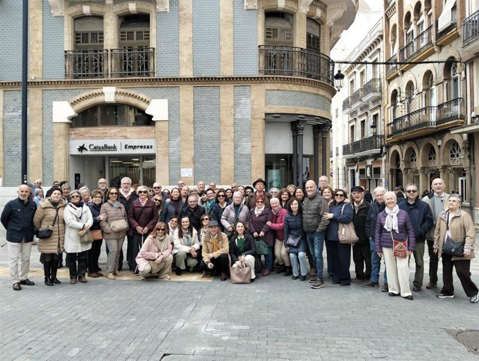 Imagen de archivo de una de las visitas de la Semana Cultural de la Universidad de Huelva.