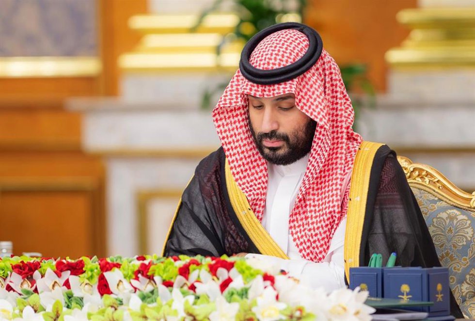 El príncipe heredero de Arabia Saudí, Mohamed bin Salmán 