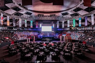 Un momento del acto en Tarragona