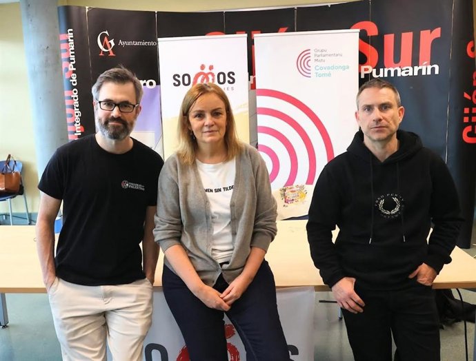 Marc Bray, Covadonga Tomé y Miquel Ramos