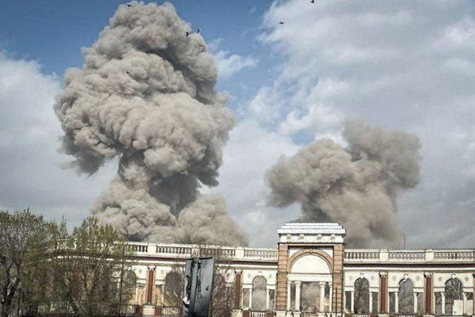 Imagen de archivo de explosiones en Teherán a 28 de febrero de 2026