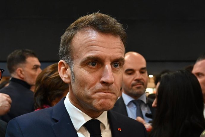 El presidente de Francia, Emmanuel Macron