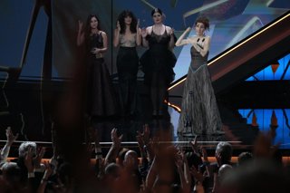 La actriz Miriam Garlo recoge el Goya a mejor actriz revelación por 'Sorda' durante la 40º edición de los Premios Goya, en el Auditori del Centre de Convencions Internacionals, a 28 de febrero de 2026, en Barcelona, Cataluña (España).