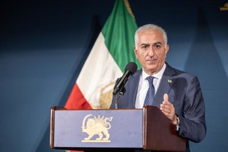 El fill del sah d'Iran, Reza Pahlavi