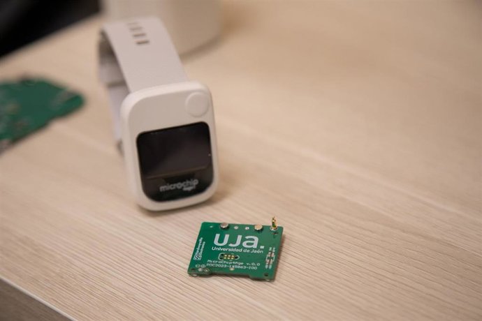 Imagen de una pulsera inteligente.