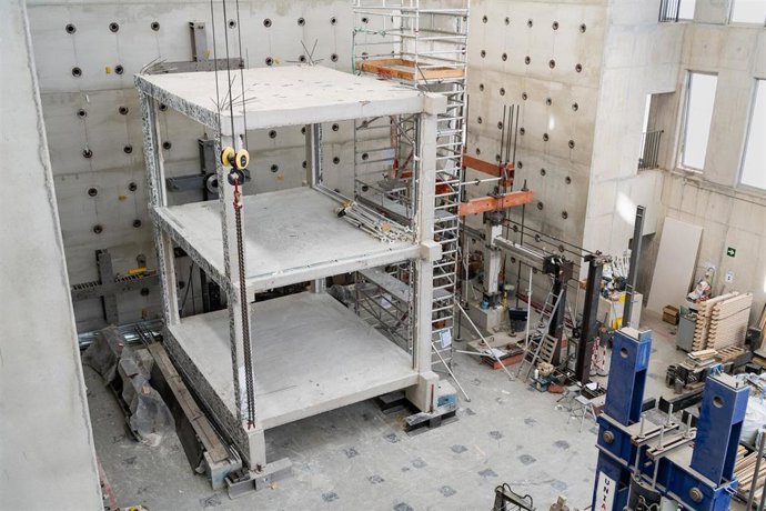 Archivo - La UPV patenta un sistema que mejora la seguridad de los tabiques de placas de yeso laminado ante terremotos