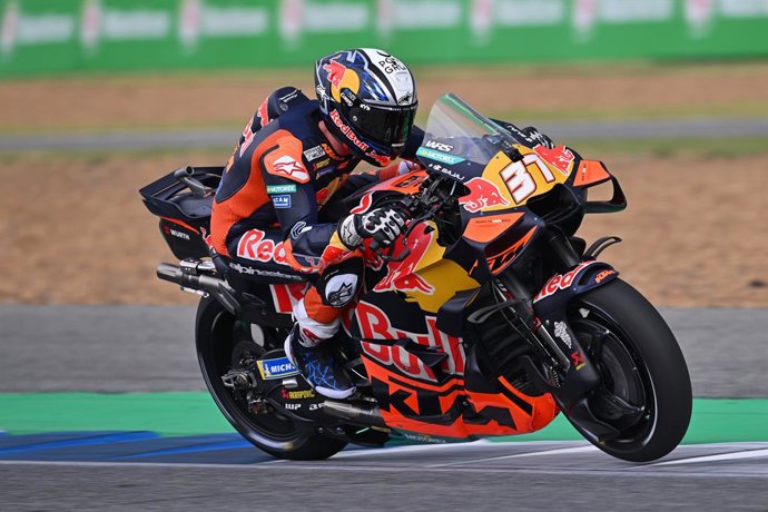 37 ACOSTA Pedro (spa), Red Bull KTM Factory Racing, KTM RC16, action during the 2026 MotoGP PT Grand Prix of Thailand on the Chang International Circuit from February 27th, to March 1st, in Buriram, Thailand - Photo Studio Milagro / DPPI
