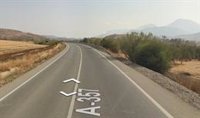 Muere un joven y otros dos resultan heridos en un accidente en la A-357 a su paso por Ardales (Málaga)