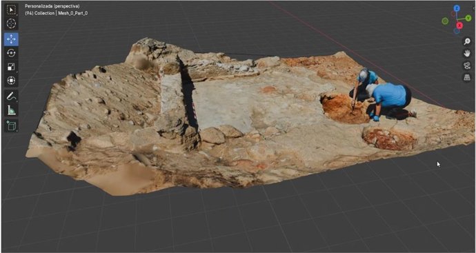 Uso del escáner 3D para el modelado de piezas estructurales del pecio Delta I (Cádiz).