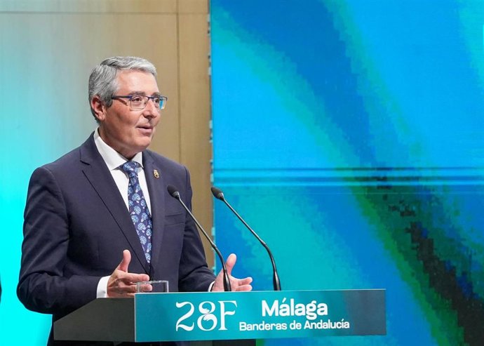 Imagen de archivo del presidente de la Diputación de Málaga, Francisco Salado.