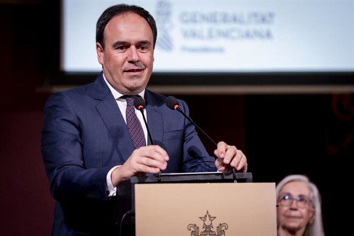 Archivo - El 'president' de la Generalitat, Juanfran Pérez Llorca. 