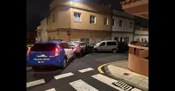 Dos detenidos tras circular a alta velocidad y en sentido contrario por calles de La Laguna con un vehículo robado