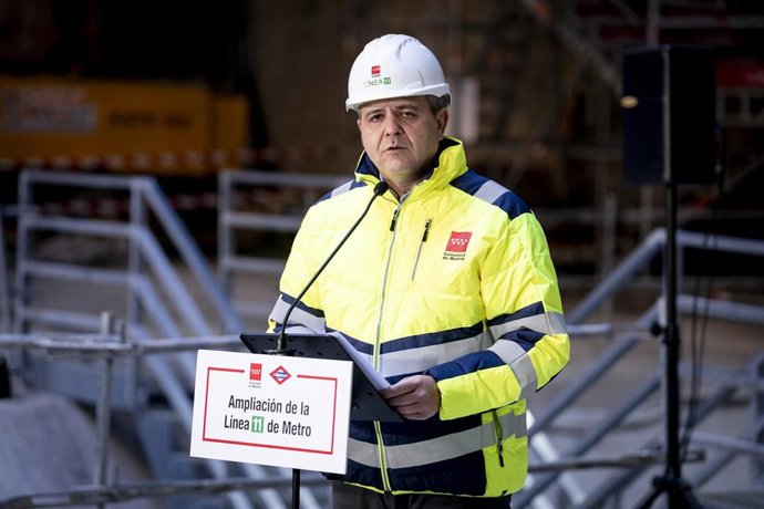 Archivo - El consejero de Vivienda, Transportes e Infraestructuras de la Comunidad de Madrid, Jorge Rodrigo.