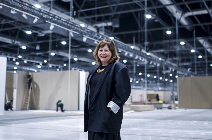 La directora de la Feria de Arte Contemporáneo ARCO, Maribel López, posa para Europa Press, a 24 de febrero de 2026, en Madrid (España). Maribel López es licenciada por la Universidad de Barcelona, en gestión cultural e historia del arte. Tras trabajar co