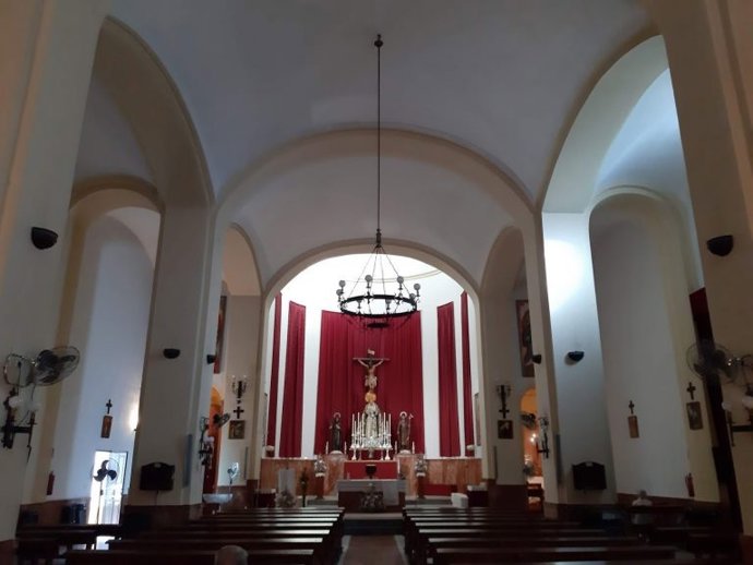 Interior de la parroquia de San José Obrero de Sevilla
