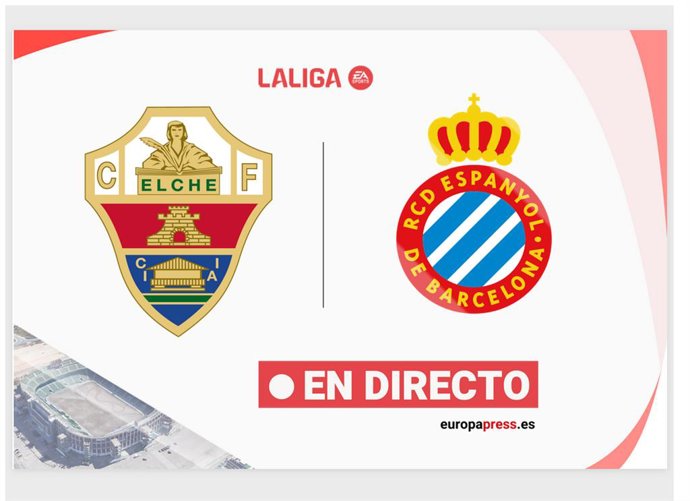 Onces Iniciales confirmados: Elche - Espanyol: resumen y estadísticas del partido de la jornada 26 de LaLiga EA Sports