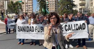 La parlamentaria andaluza del PSOE de Granada, Mª Ángeles Prieto.