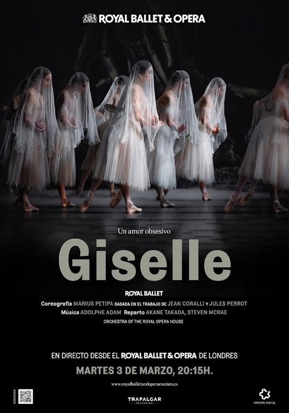 Giselle, el ballet romántico por excelencia, llega a Logroño en directo desde Londres