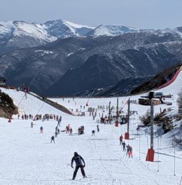 Estación de Leitariegos, en León.