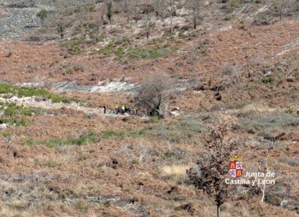 Imagen donde se encontraba trabajando el trabajador de Medio Ambiente que ha fallecido tras sentirse indispuesto.