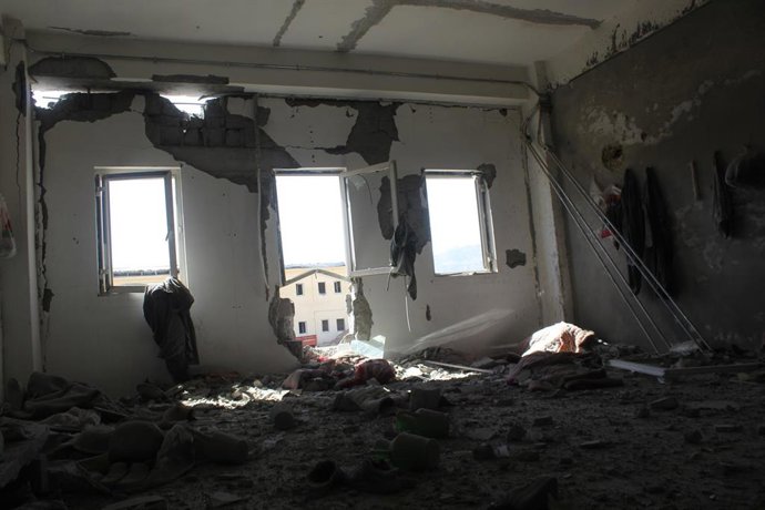 Imagen de ataques paquistaníes en Kandahar (Afganistán)