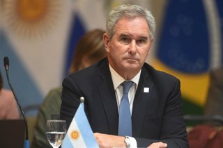Archivo - El ministro de Exteriores de Argentina, Pablo Quirno 