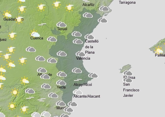 Predicción del tiempo para este lunes 2 de marzo de 2026