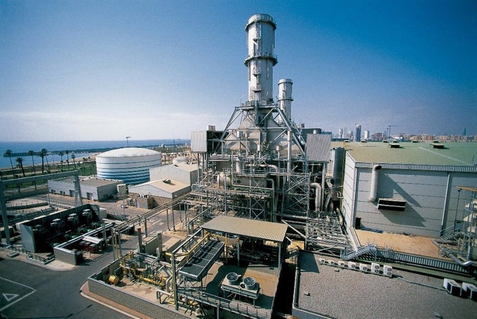 Imagen aérea de la planta de Sant Adri de Bess (Barcelona)
