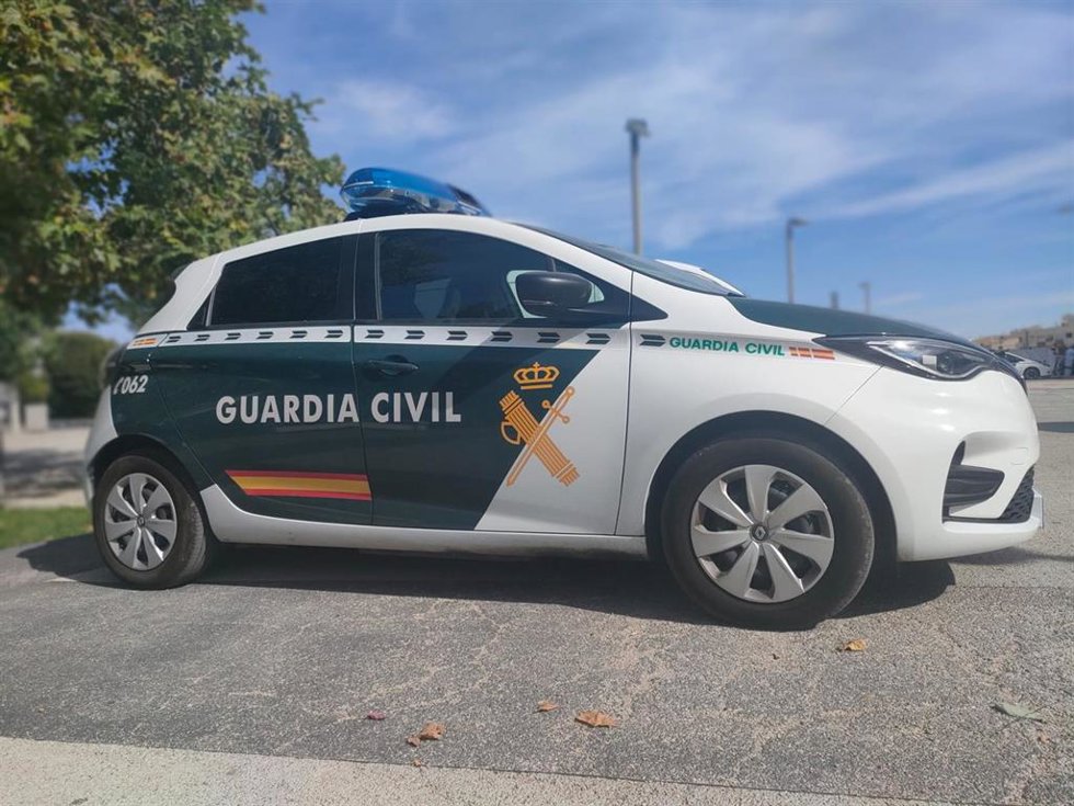 Archivo - Imagen de recurso de un vehículo de la Guardia Civil.
