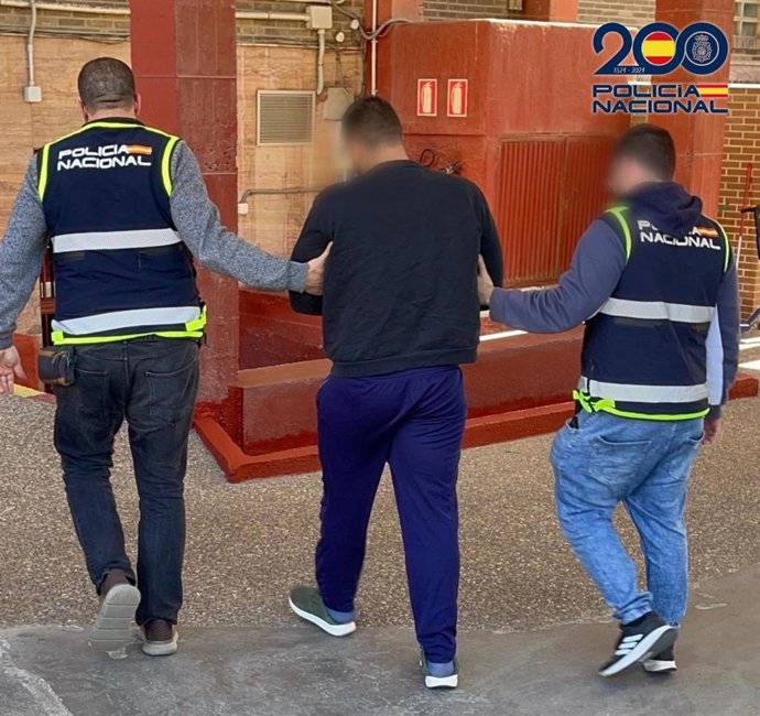 Uno de los detenidos en la operación 'Hurón', contra los falsos empadronamientos de extranjeros en Almería.