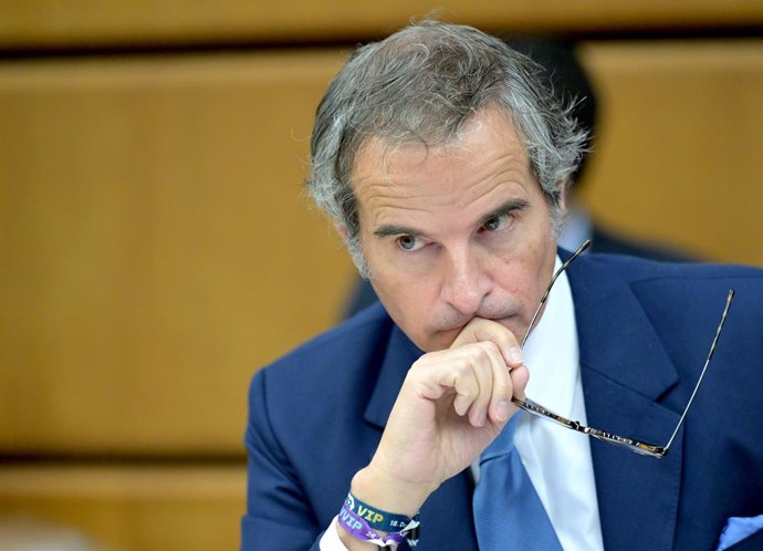 Archivo - Arquivo - O diretor-geral da Agência Internacional de Energia Atômica (AIEA), Rafael Grossi.