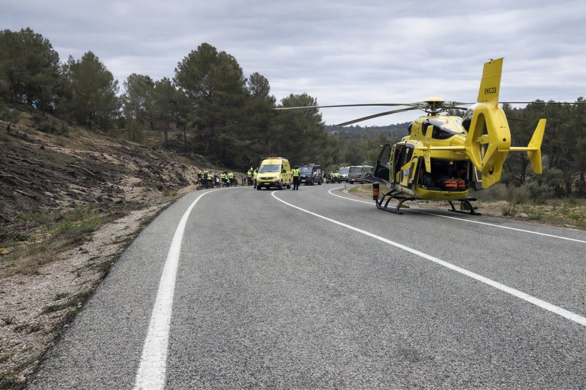 Una invasión indebida del carril provocó el triple accidente mortal de este domingo en Elche de la Sierra