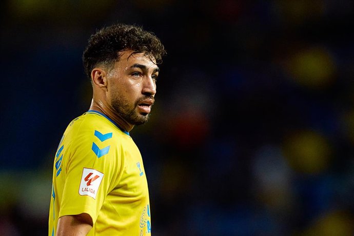Archivo - Munir El Haddadi of UD Las Palmas in action during the Spanish league, La Liga EA Sports, football match played between UD Las Palmas and Valencia CF at Estadio Gran Canaria on February 10, 2024, in Las Palmas de Gran Canaria, Spain.