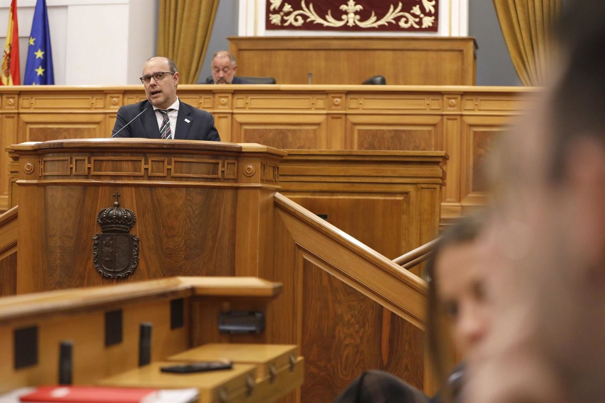 Bellido espera altura moral en las Cortes para defender que C-LM no es menos que nadie si el Estatuto no sale adelante