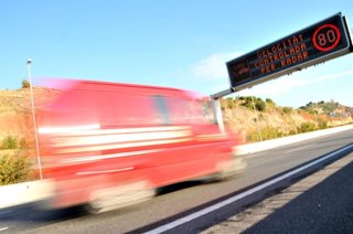 Senyal per reduir la velocitat