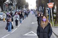 8 Lemas por el 8M: 2021, sin grandes manifestaciones por la pandemia y comienza la división: "Por ser mujeres"